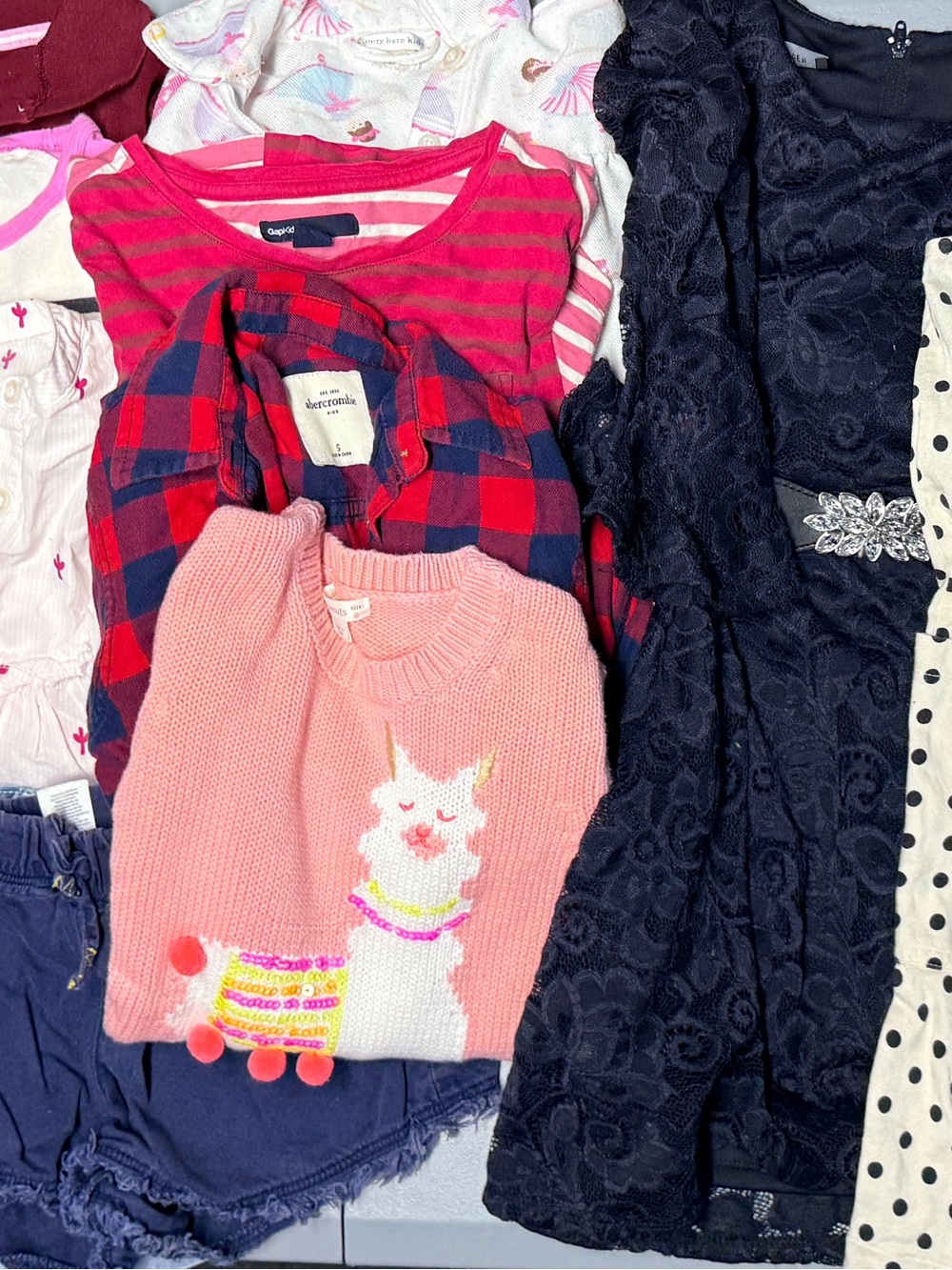 Girls 8 clothing bundle 15 pc crewcuts, Abercrombie, splendid, gap